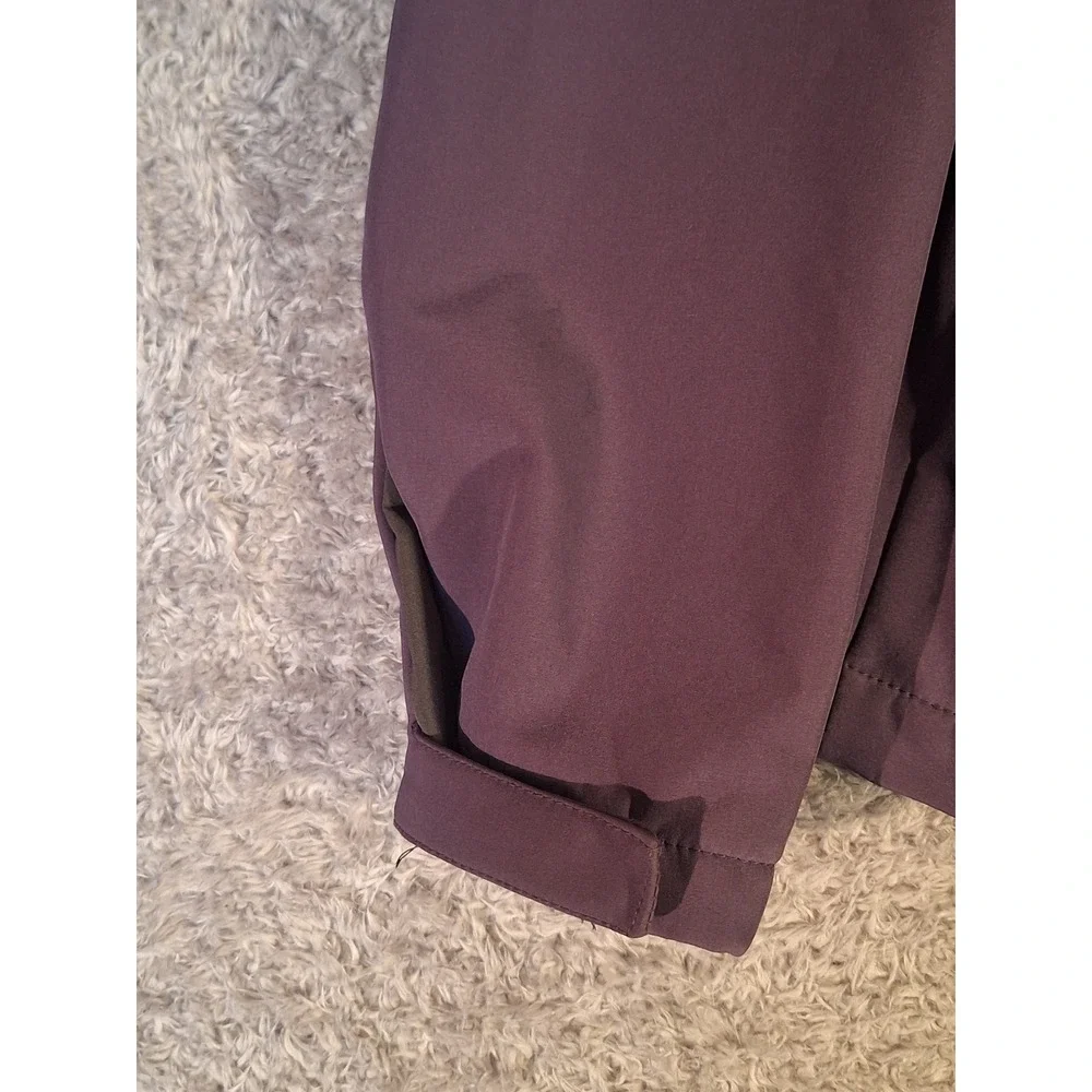 Free Country Mens Softshell Fleece Lined Jacket Purple Medium Full Zip Raglan